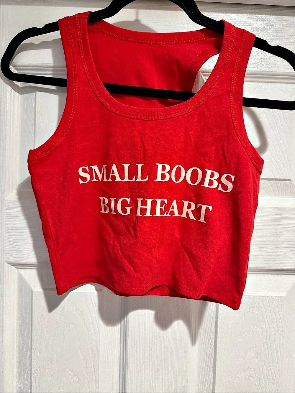 Red Graphic Tank Top Size Medium Like New